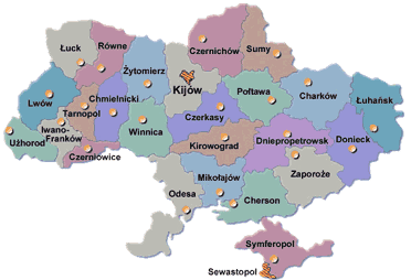 Ukraina: regiony